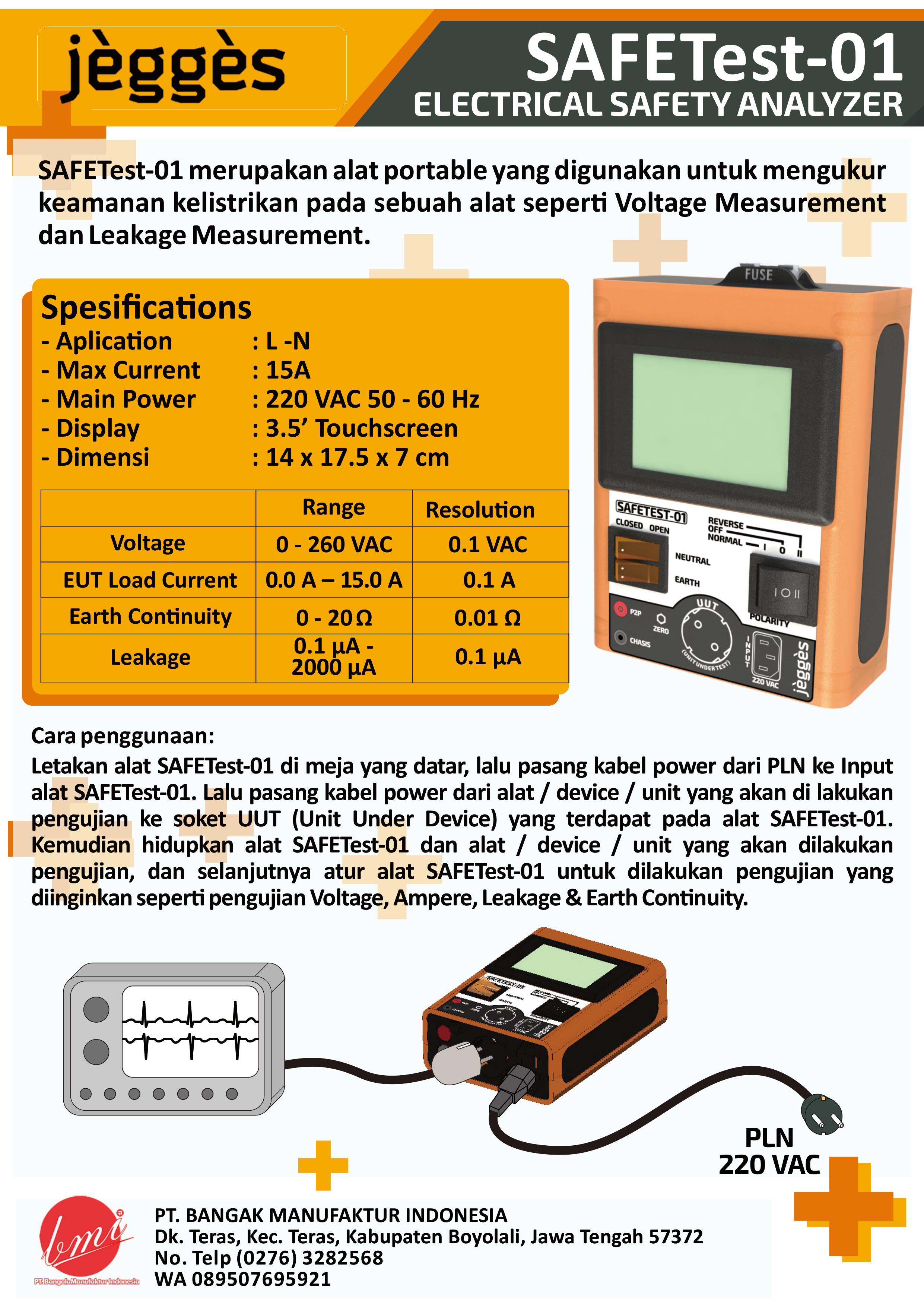 JEGGES Electrical Safety Simulator