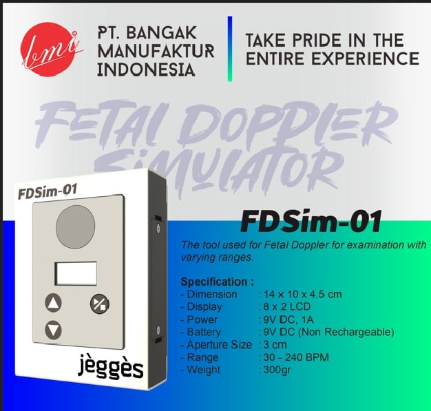 JEGGES FETAL DOPPLER SIMULATOR