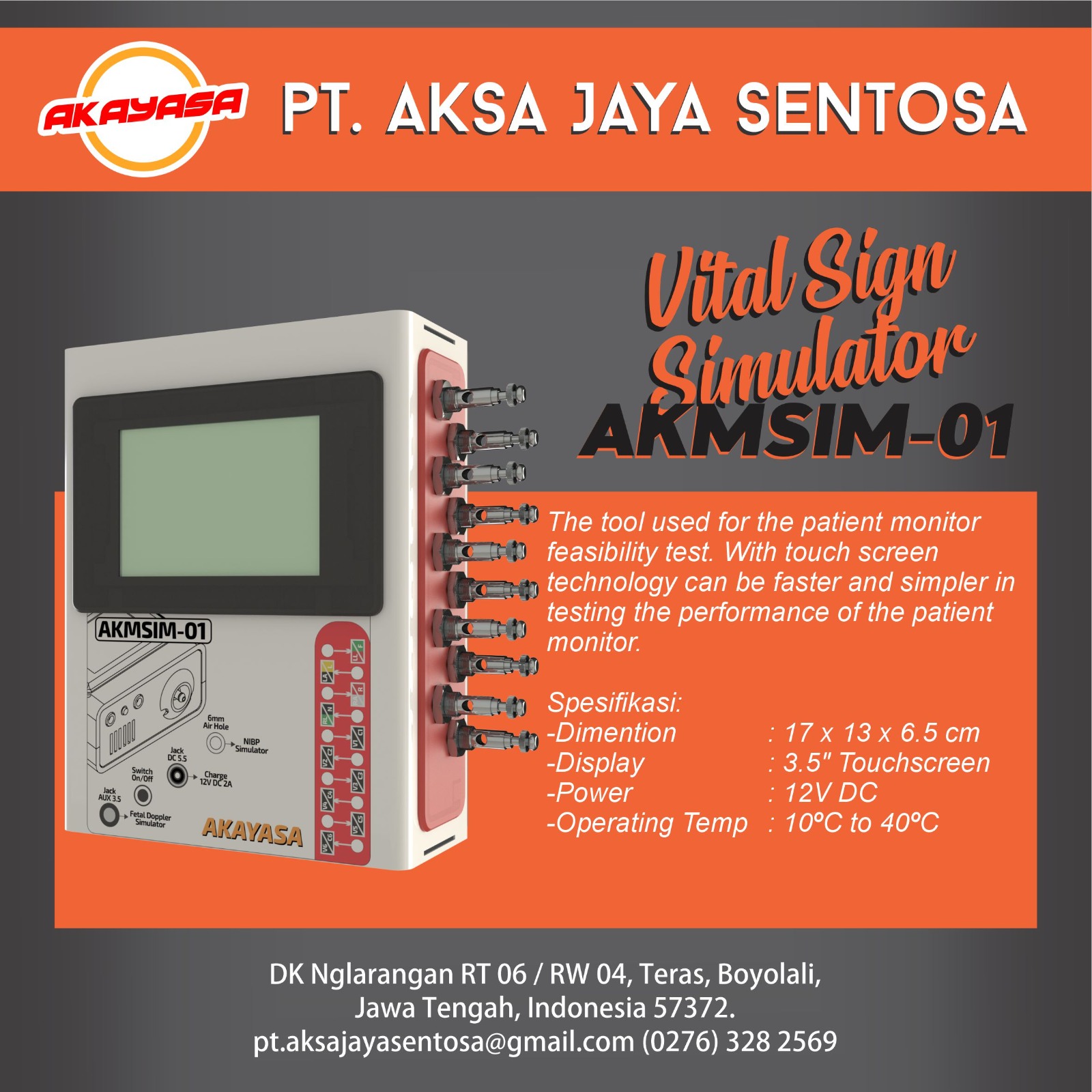 Vital Sign Simulator