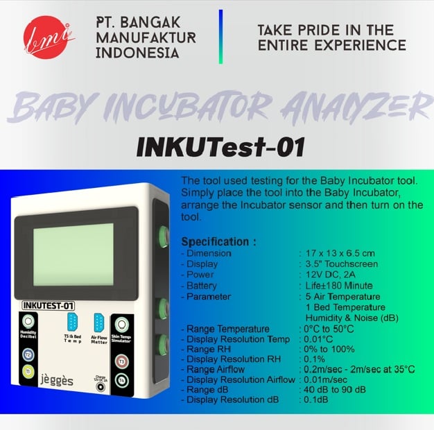 JEGGES INKUBATOR ANALYZER
