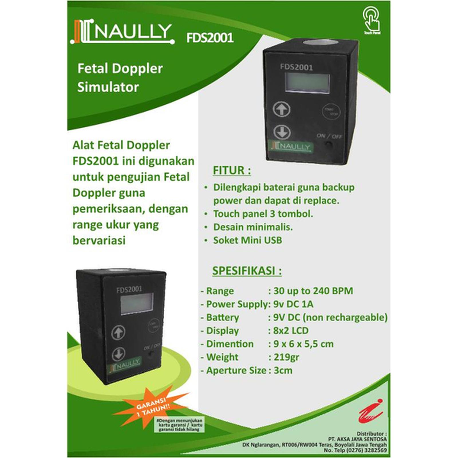 Fetal Doppler Simulator NAULLY (FDS2001)