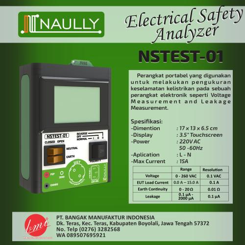 Electrical Safety Analyzer NAULLY (NSTEST-01)