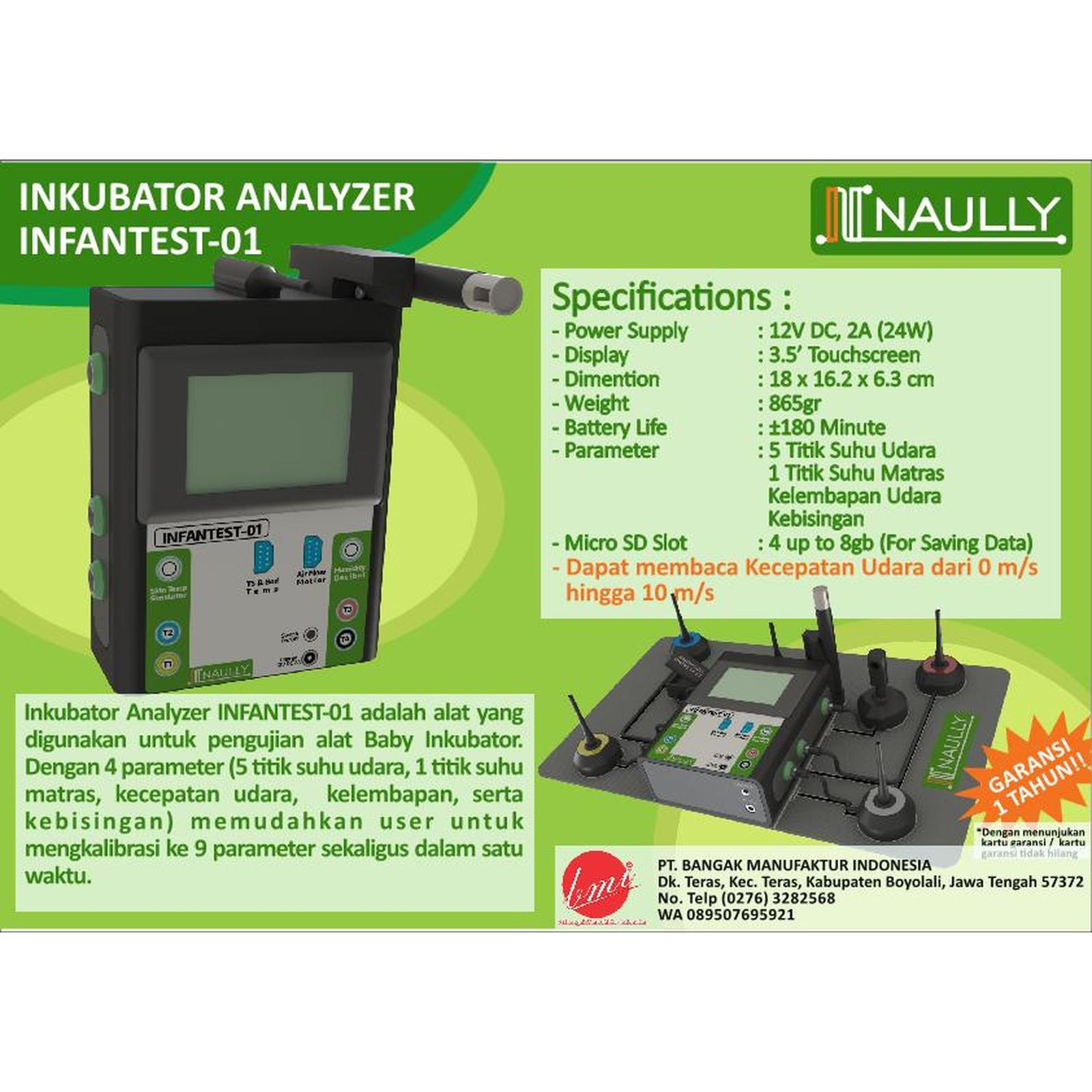 Inkubator Analyzer NAULLY (INFANTEST-01)